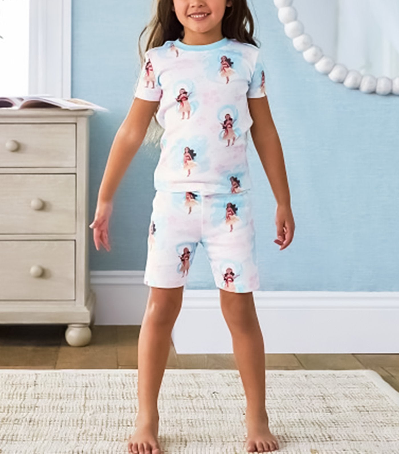 Organic Disney Moana Short Sleeve Pajama