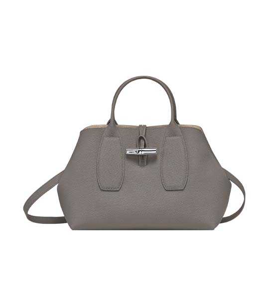 Roseau Top Handle Bag M Turtledove