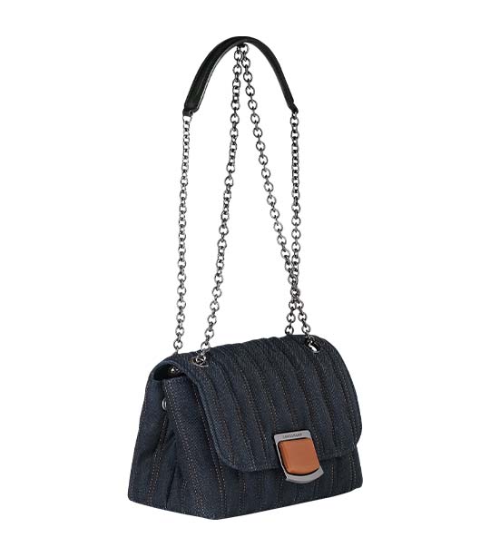 Brioche Crossbody Bag S Denim