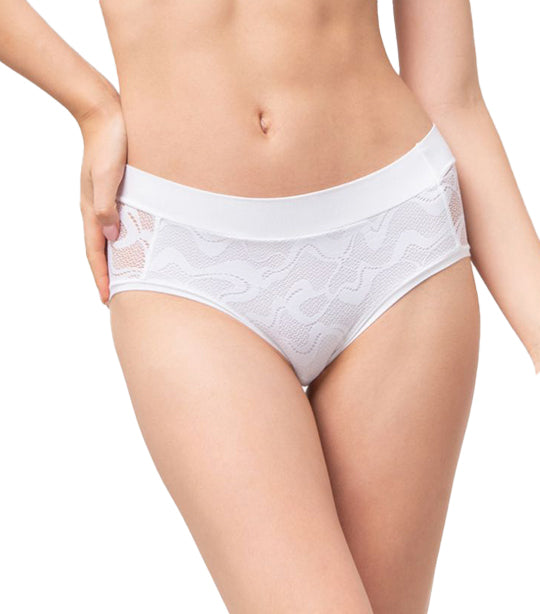Sloggi GO Allround Lace Hipster Panty White