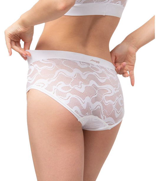 Sloggi GO Allround Lace Hipster Panty White
