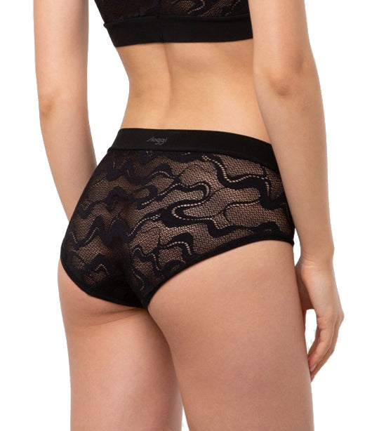 Sloggi GO Allround Lace Hipster Panty Black