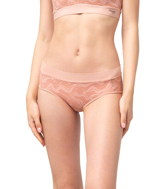 Sloggi GO Allround Lace Hipster Panty Peach