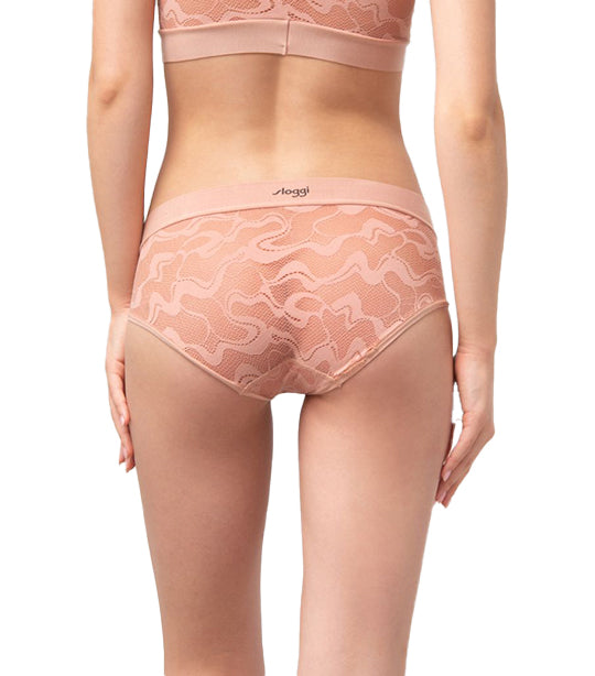 Sloggi GO Allround Lace Hipster Panty Peach