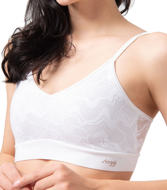Sloggi GO Allround Lace Top White
