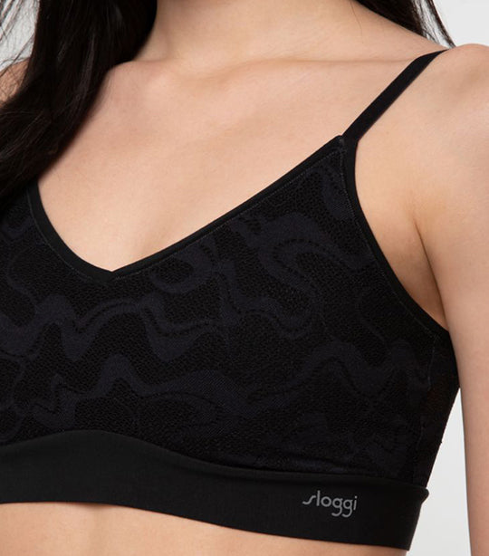 Sloggi GO Allround Lace Top Black