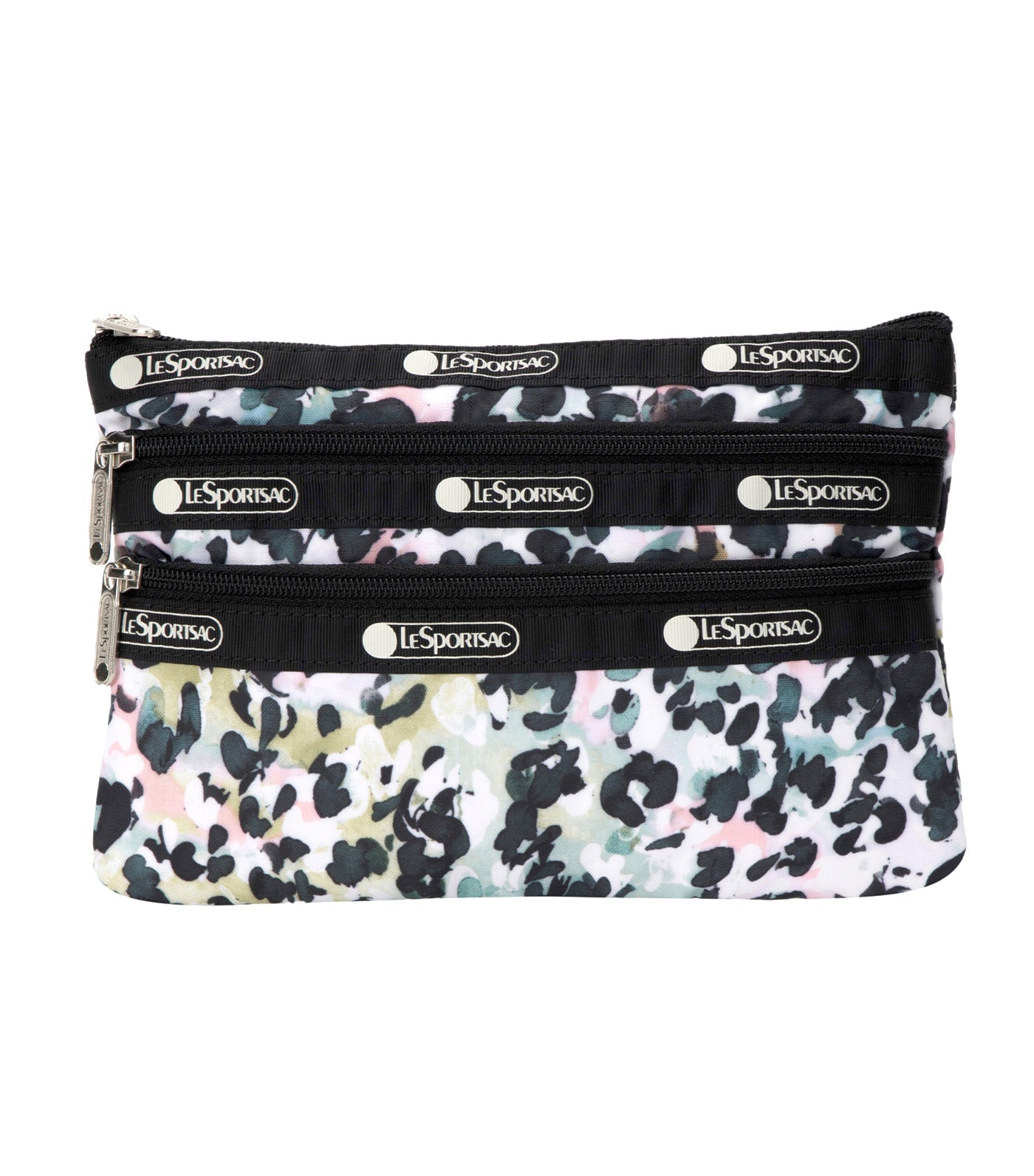 3-Zip Cosmetic Charming Cheetah