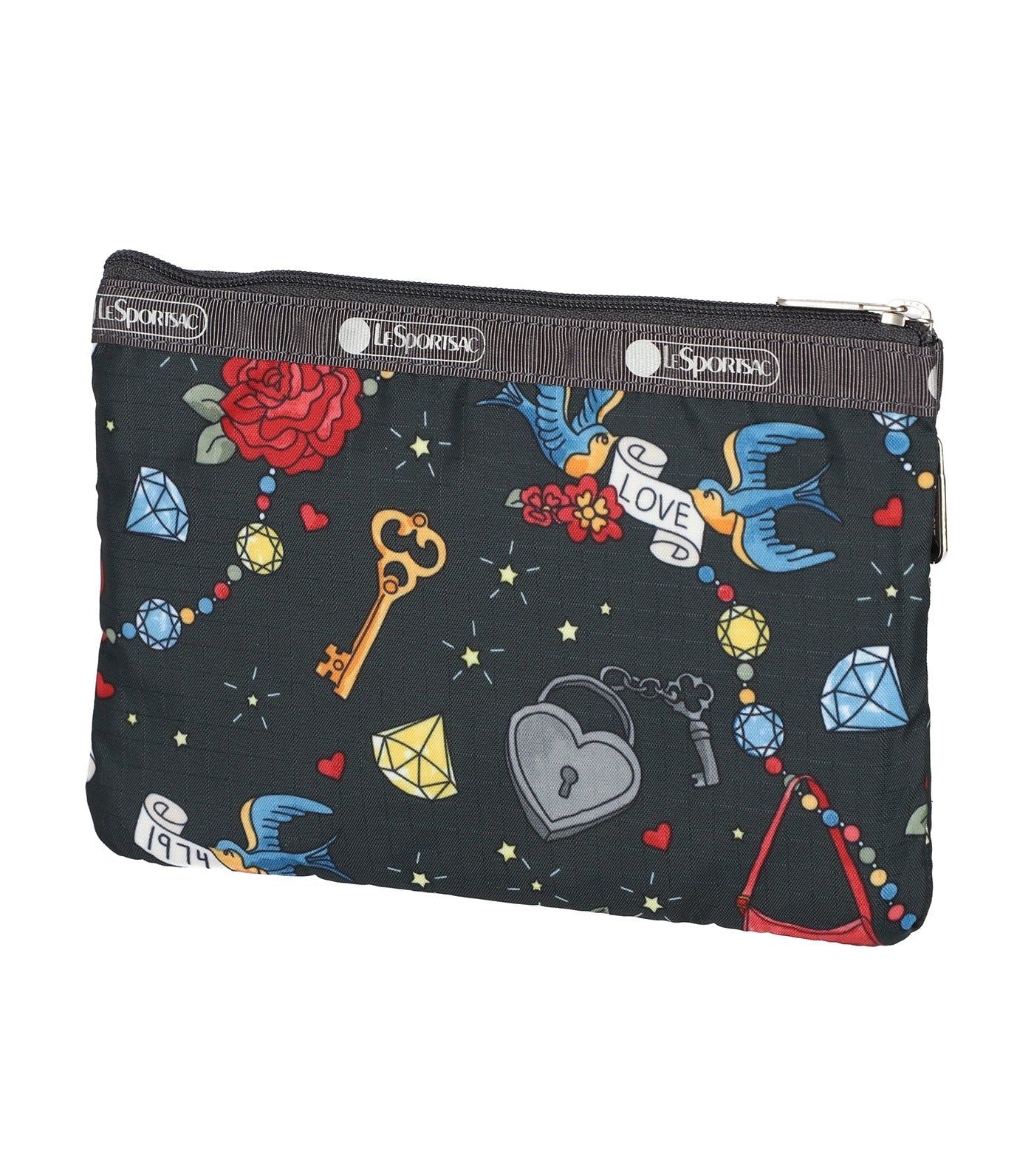 3-Zip Cosmetic Keepsake Memory