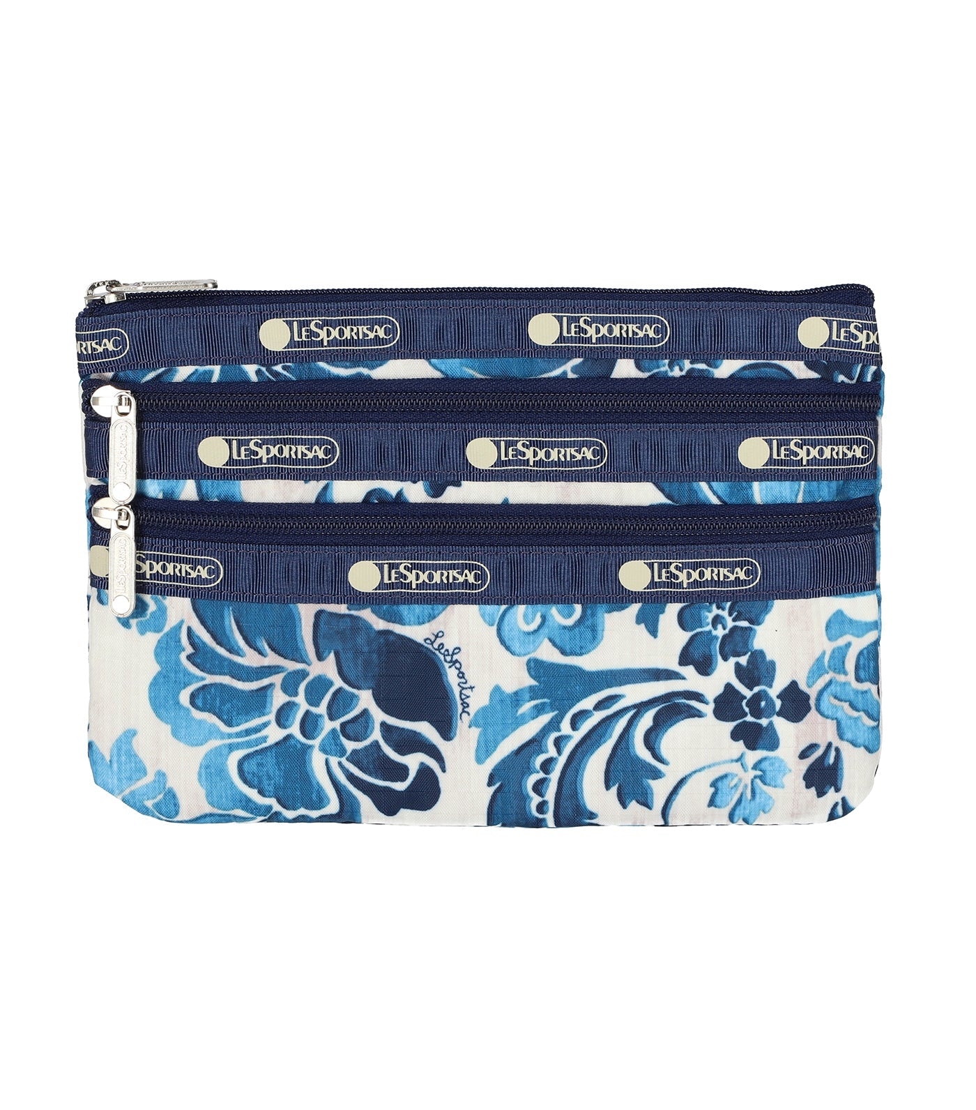 3-Zip Cosmetic Damask Dream