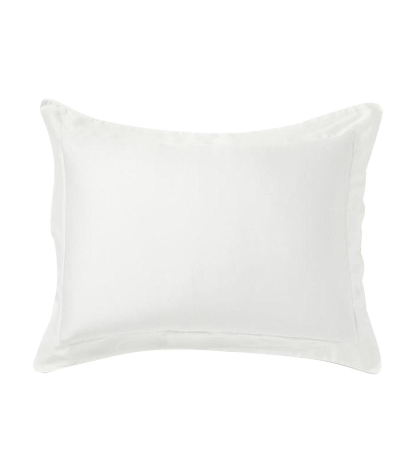 west elm Brushed TENCEL™ Flange Duvet Cover & Shams - White