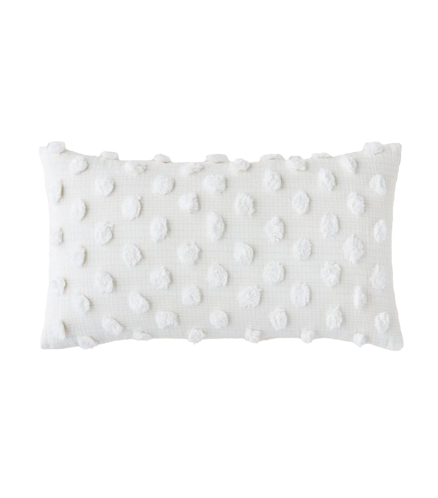 west elm Candlewick Pillow Cover - White