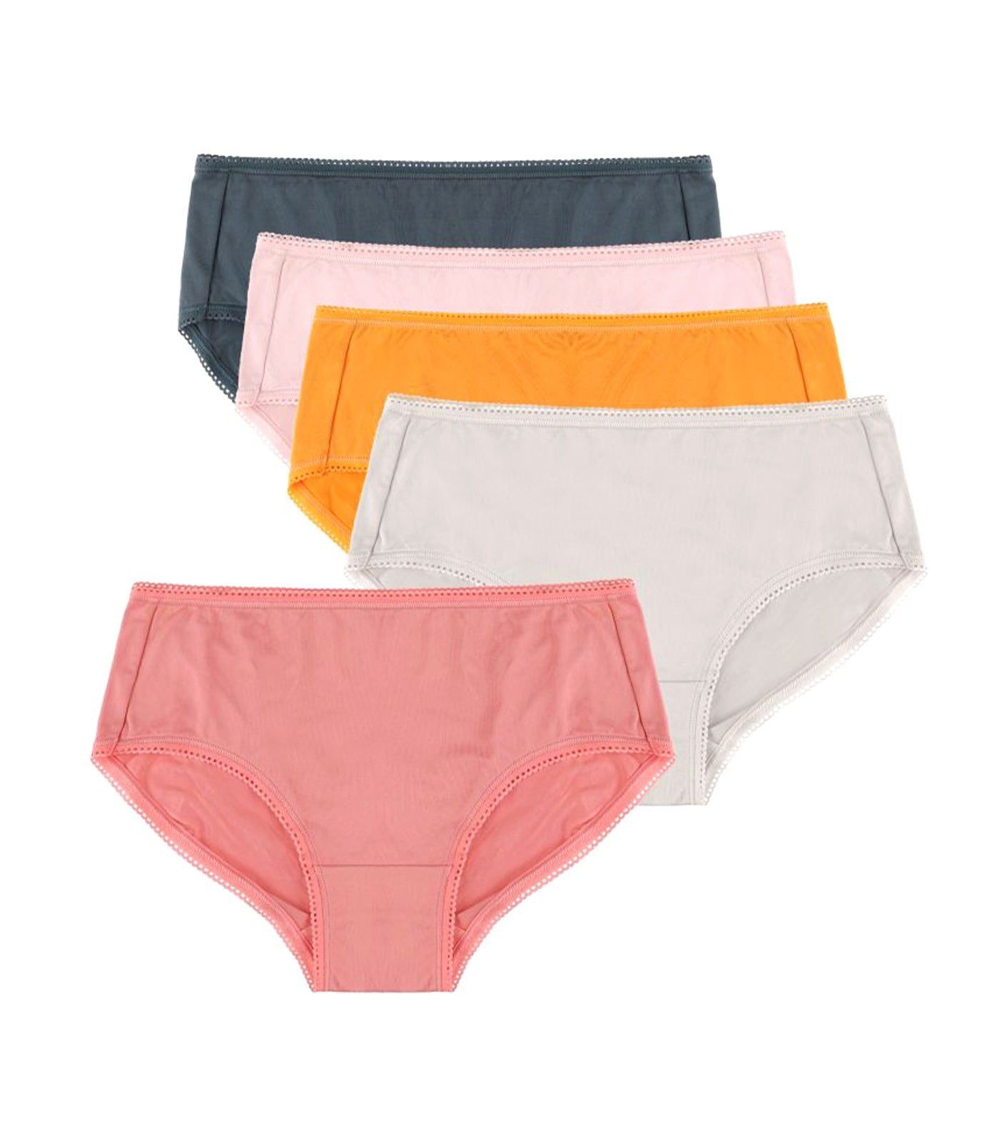 Sloggi Shine Hipster 5pc Panty Pack 642 Assorted Colors