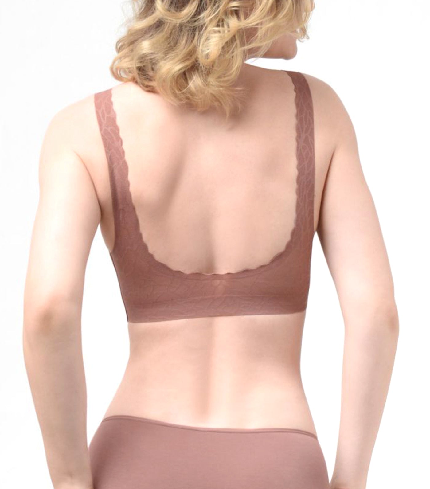 Sloggi ZeroFeel Lace Seamless Bra Spazz Cacao