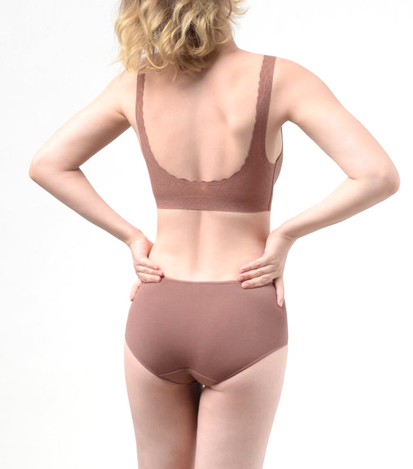 Sloggi ZeroFeel Lace Seamless Bra Spazz Cacao