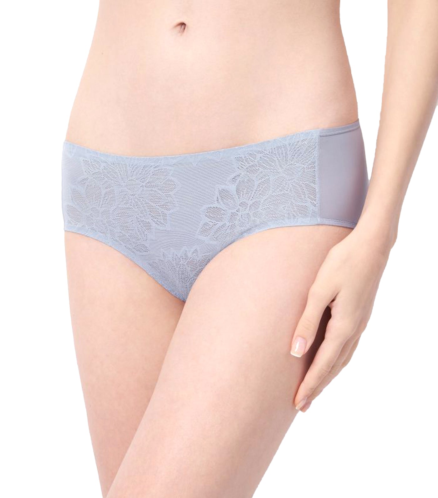 Fit Smart Hipster Panty Gray Blue