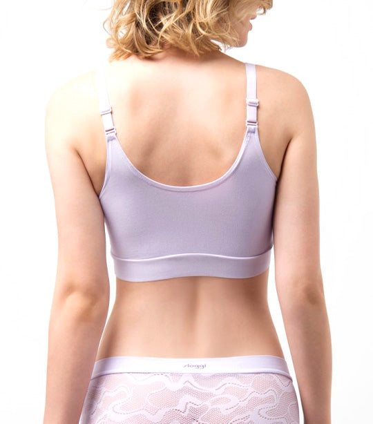 Sloggi GO AllroundLace Pull-On Reversible Bralette Lilac