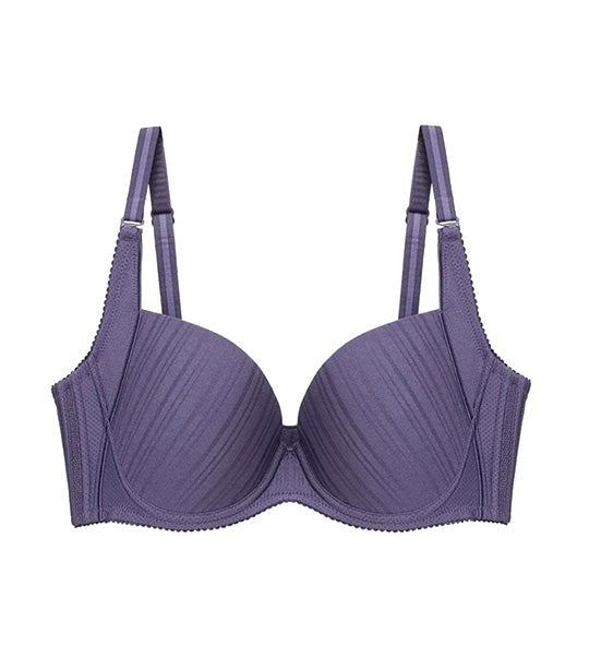 Pure Invisible Wired Bra Gray Violet