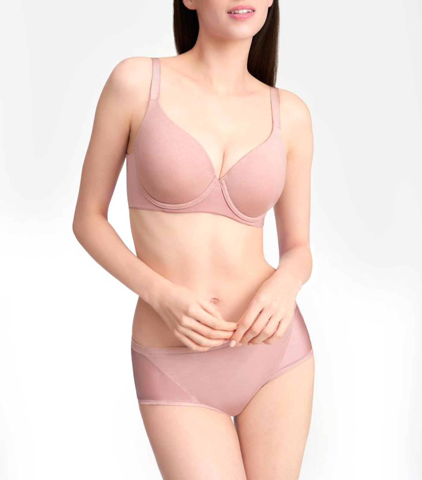 WellBeing Wired Full Cup Bra Pink