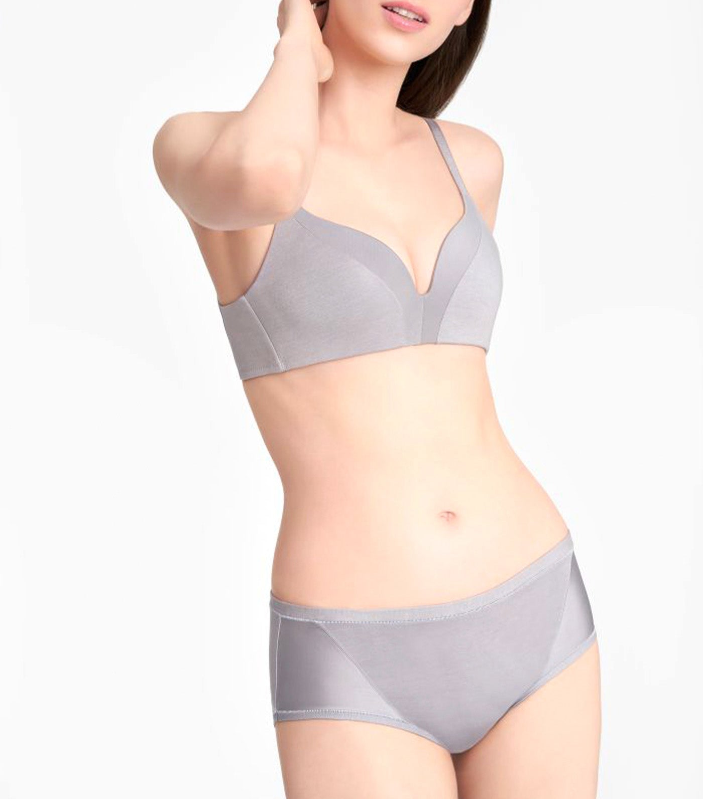 WellBeing Hipster Panty Gray