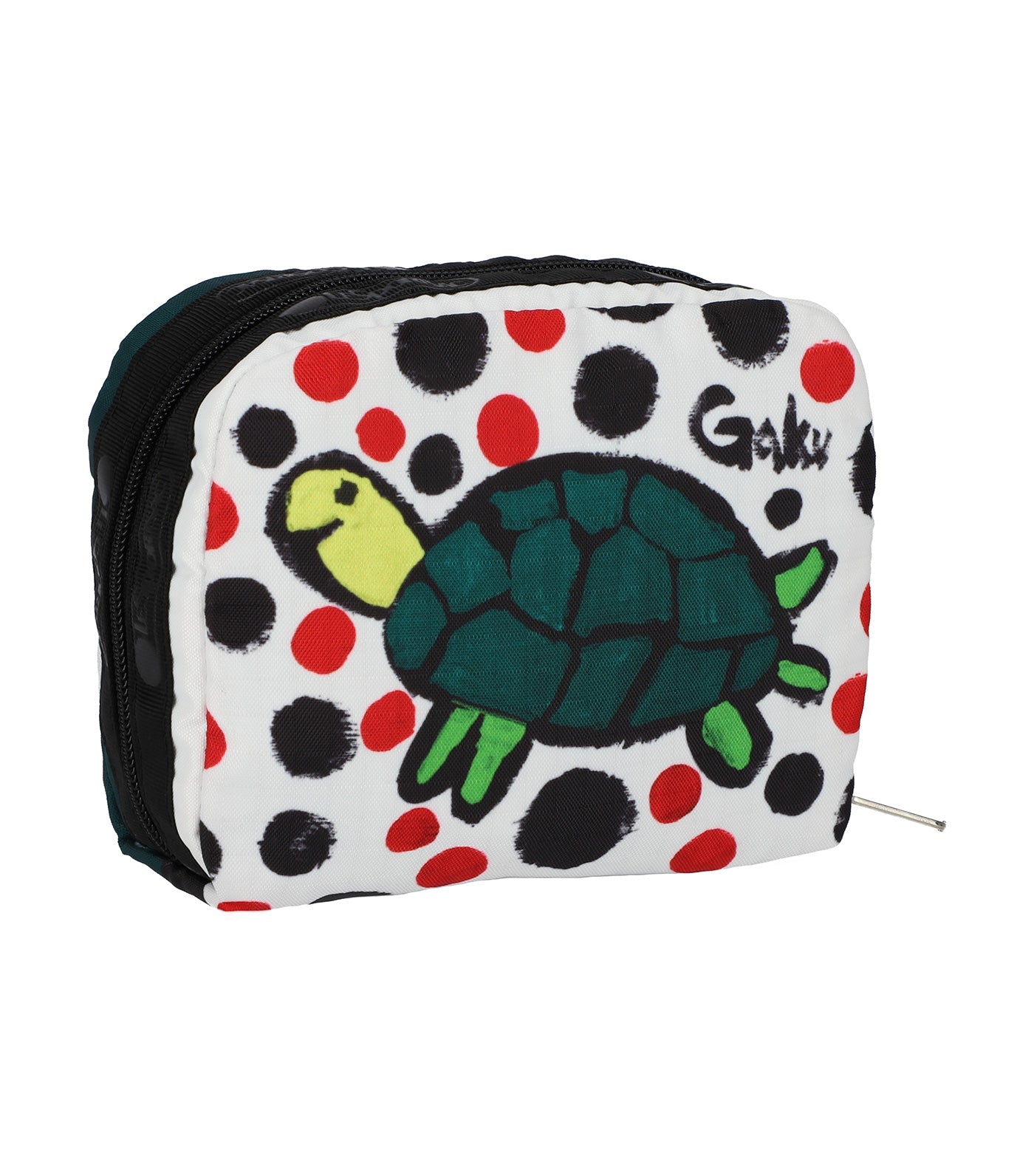 LeSportsac x Gaku Square Cosmetic Turtle Dots