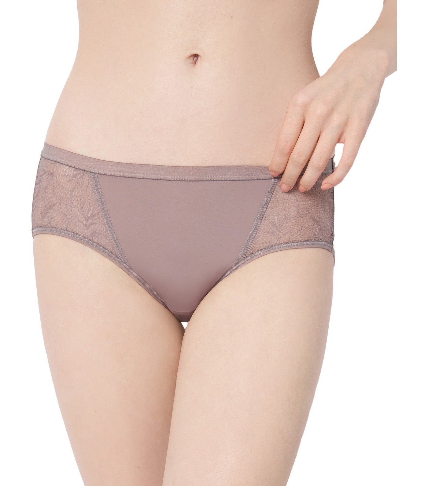Decorative InsideOut Hipster Panty Shadow Gray