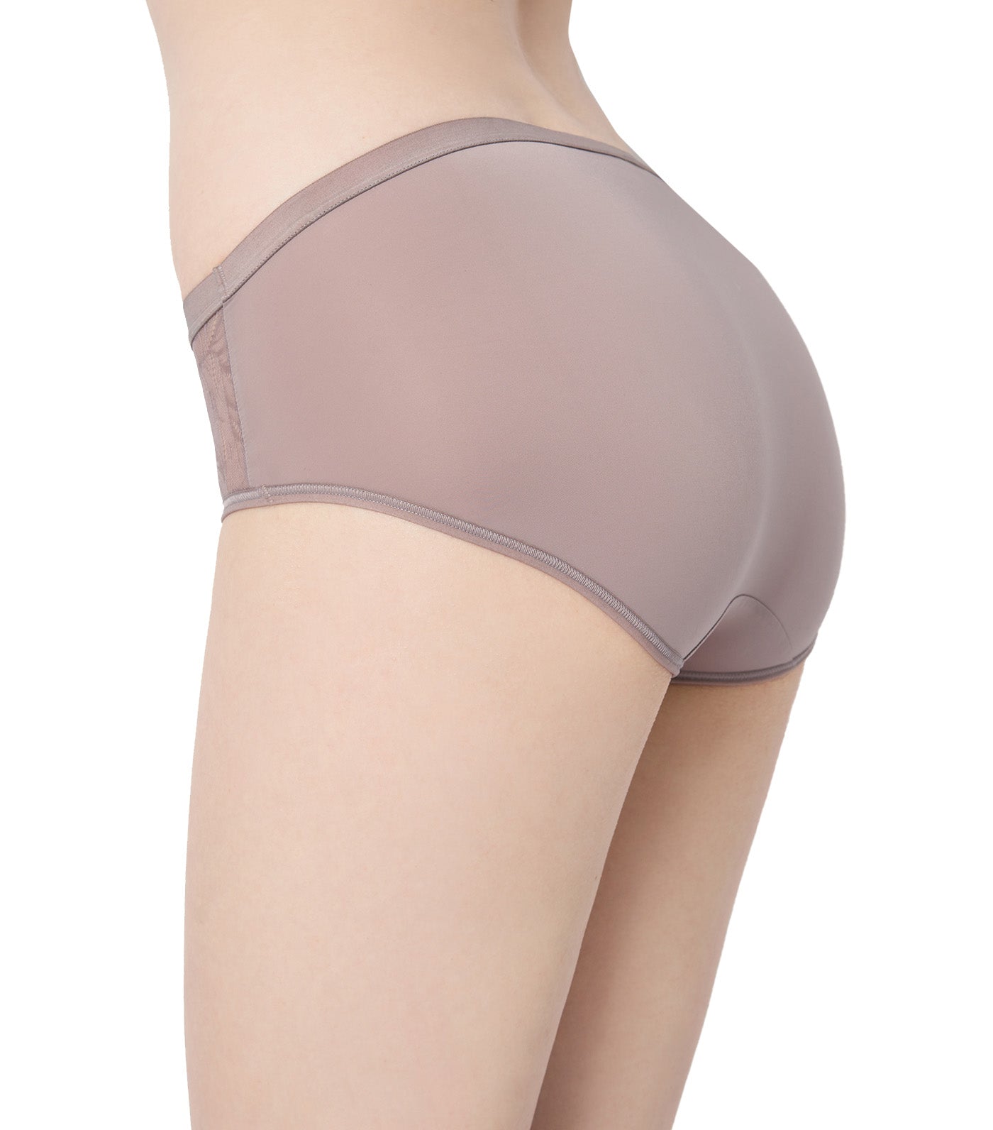 Decorative InsideOut Hipster Panty Shadow Gray