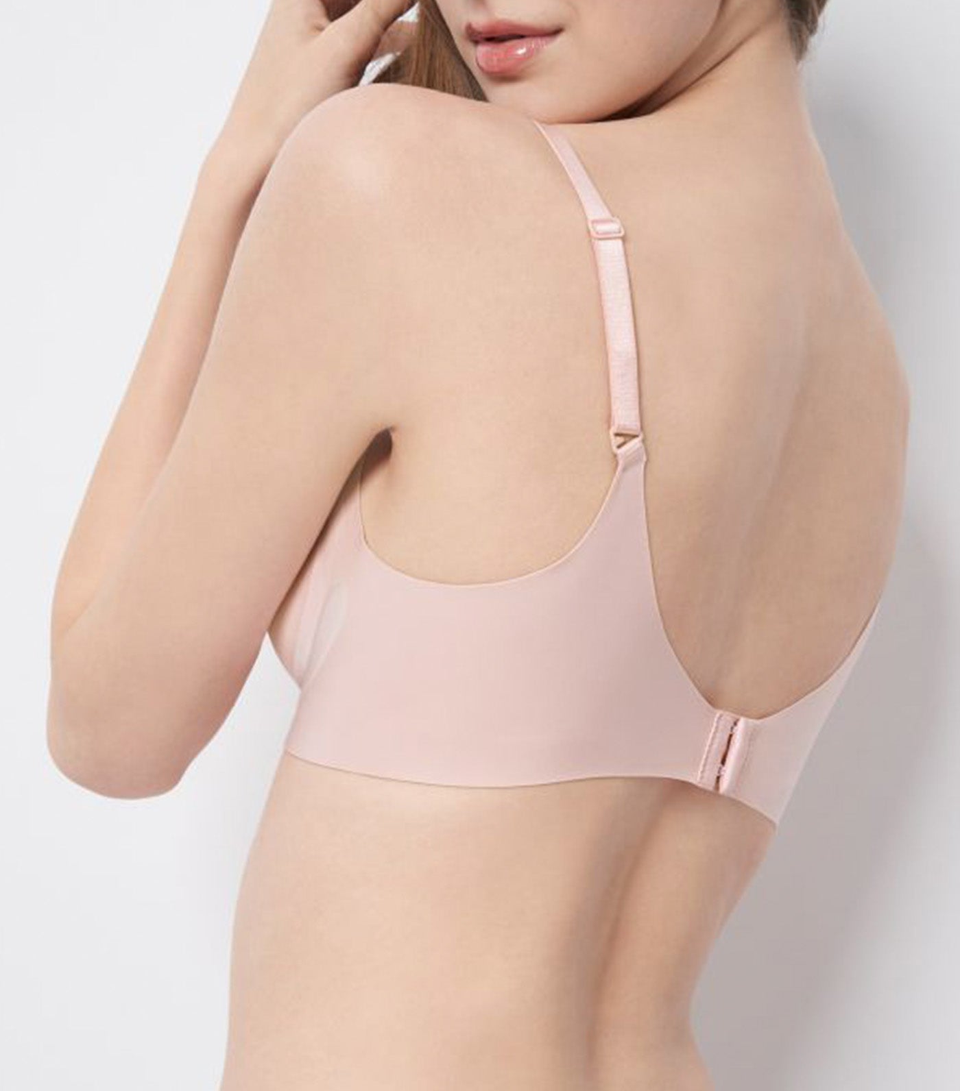 You Size NonWired Easy Sizing Bra Baby Pink