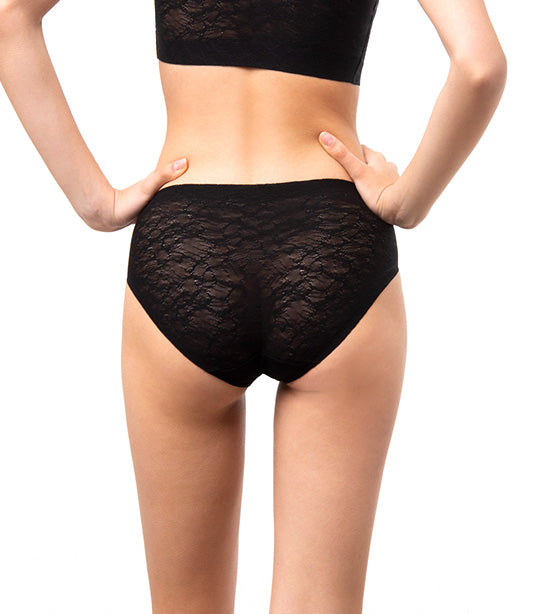 Sloggi Zero In Lace Hipster Panty Black