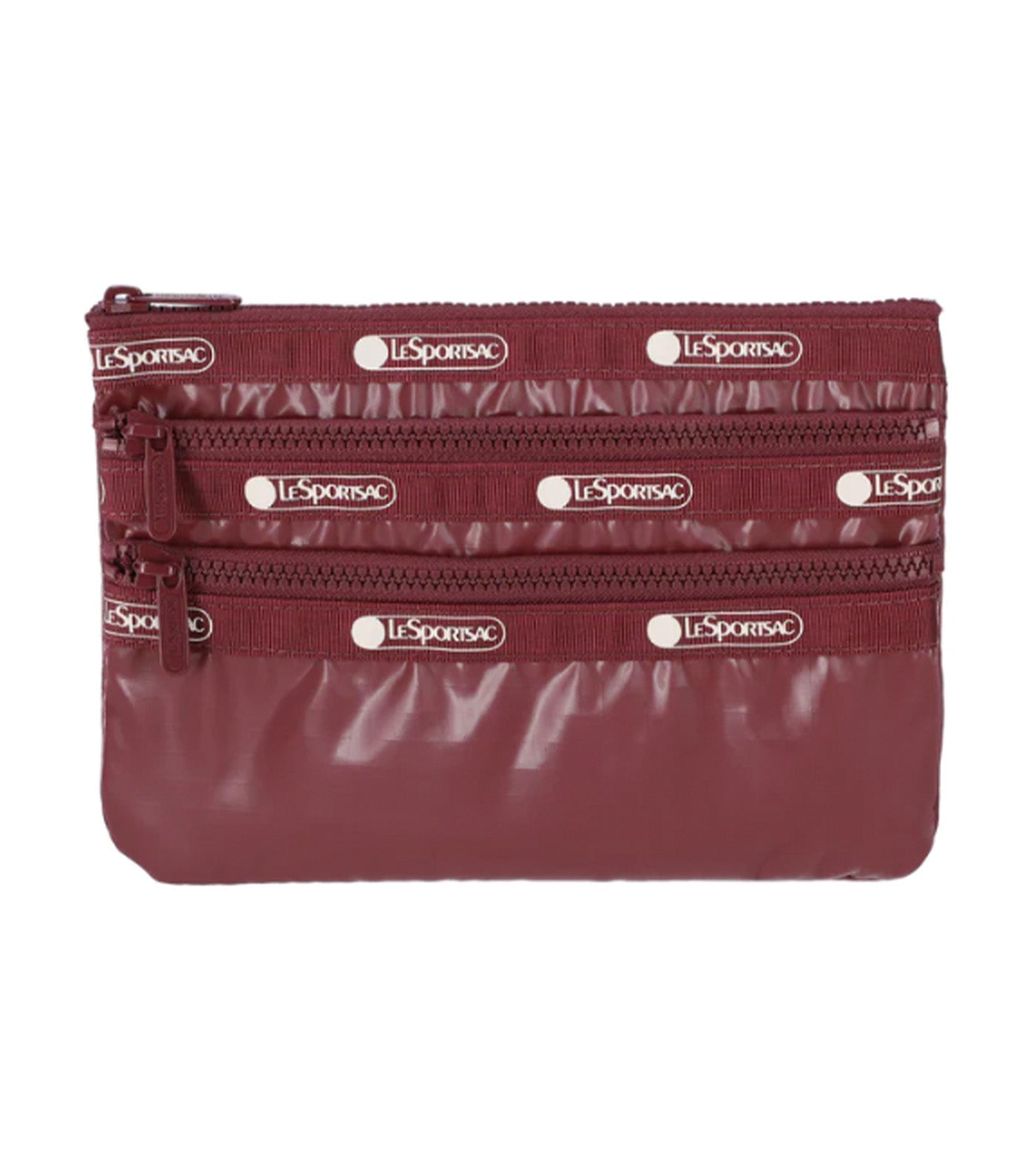 3-Zip Cosmetic Coastal Cabernet