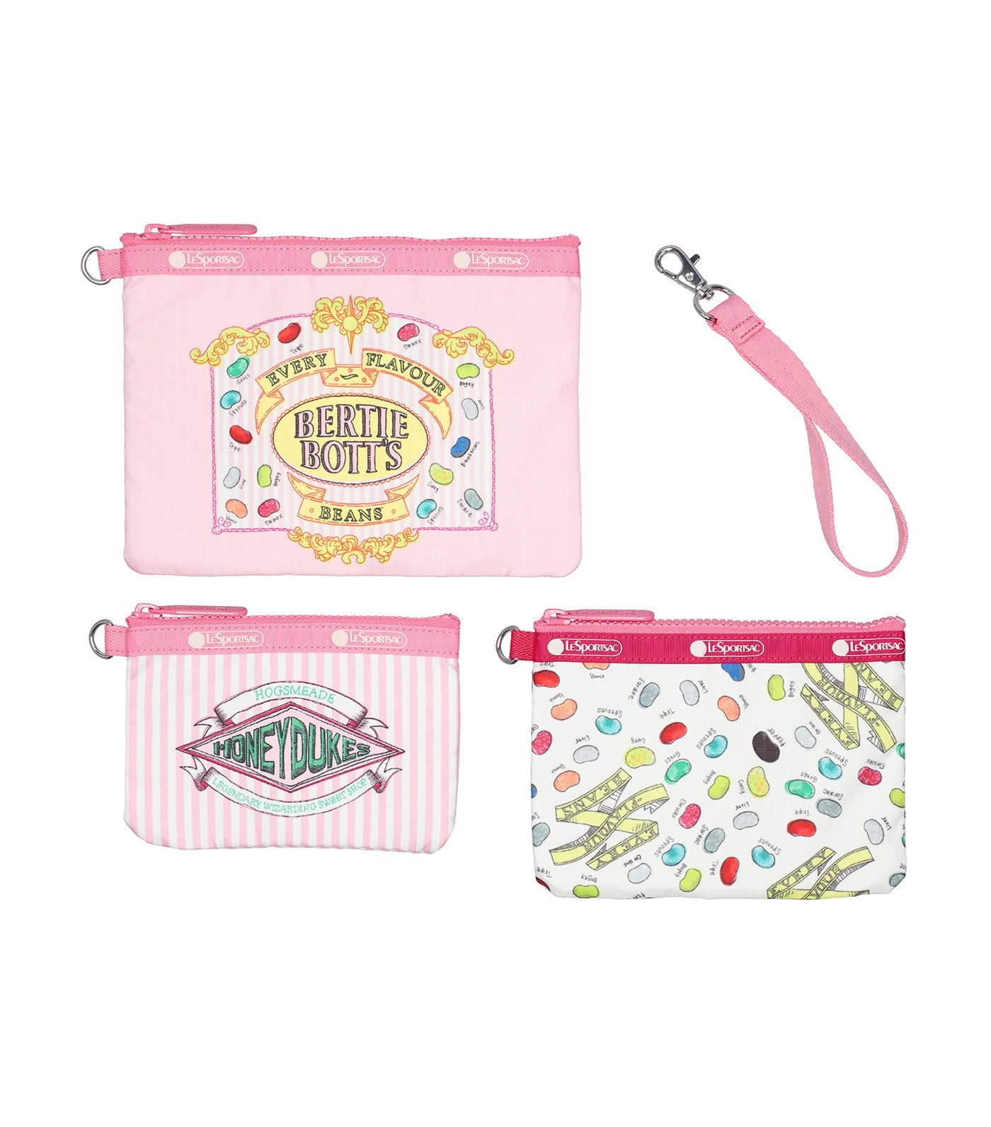 LeSportsac x Harry Potter Wristlet Pouch Set Sweet Treats