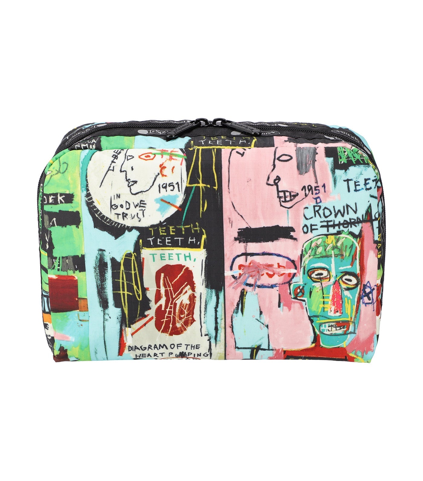 LeSportsac x Jean-Michel Basquiat Extra Large Rectangular Liberty