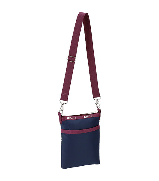 3 Zip Crossbody Coastguard Blue