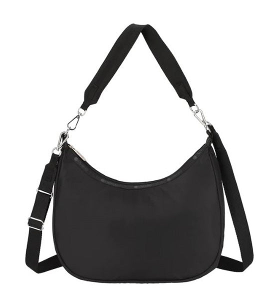 North/South Convertible Hobo Recycled Black