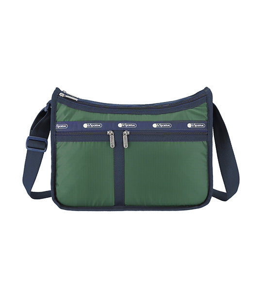 Deluxe Everyday Crossbody Bag Trekking Green