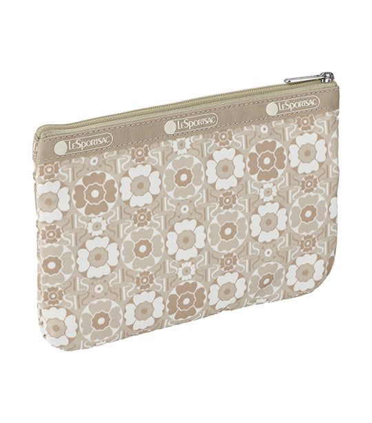 3-Zip Cosmetic Blooming Monogram