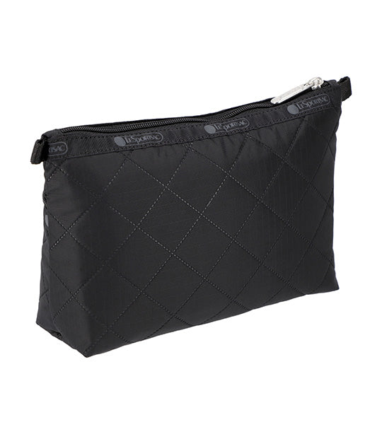 Cosmetic Clutch Black Deboss
