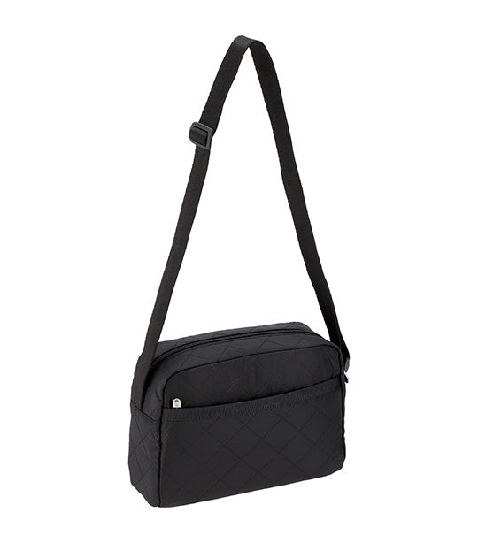 Daniella Crossbody Black Deboss