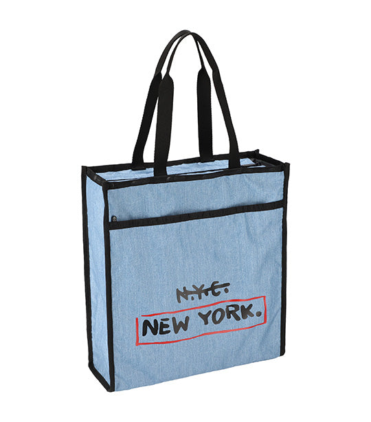 The LeSportsac x Jean-Michel Basquiat™ Collection Large Book Tote Lady Liberty