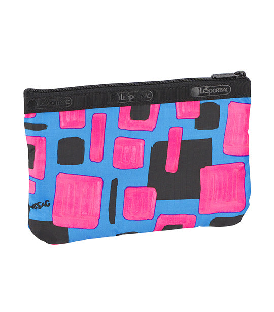 LeSportsac x Gaku 3-Zip Cosmetic Floating Squares