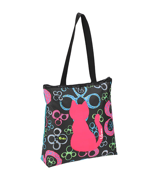 LeSportsac x Gaku Easy Magazine Tote Hiding in The Flowers