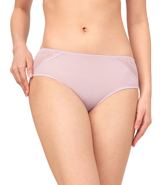 Style Leafy Hipster Panty Iris