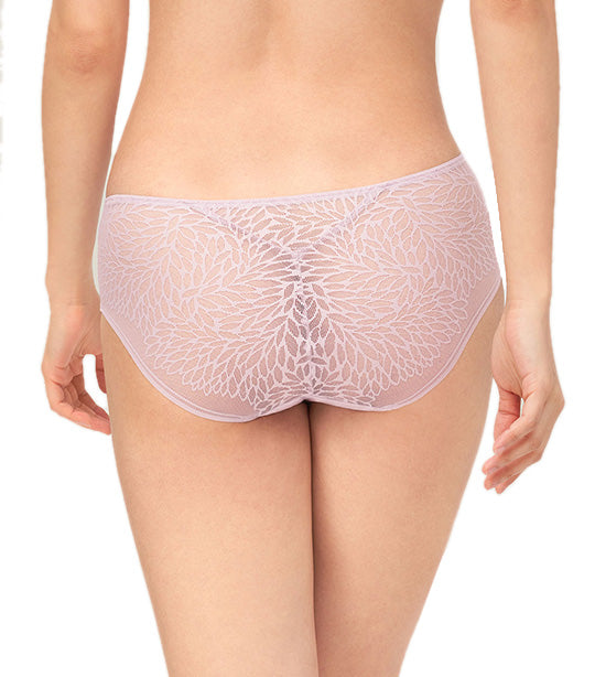 Style Leafy Hipster Panty Iris