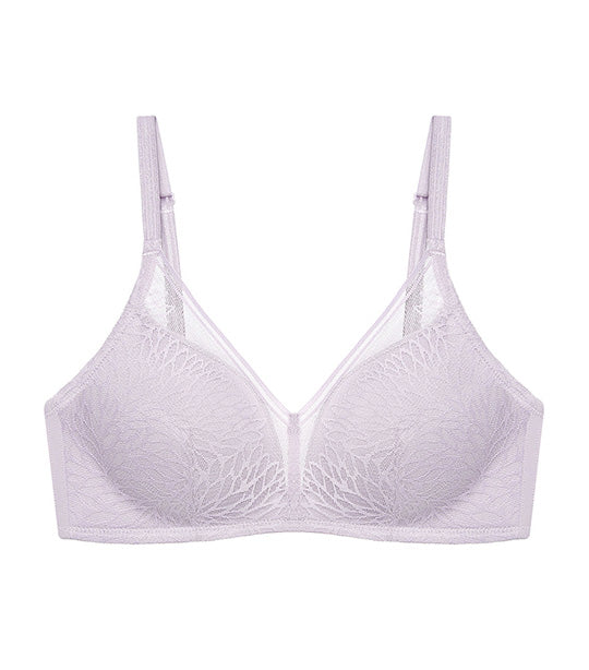 Style Leafy Non Wired Padded Bra Iris