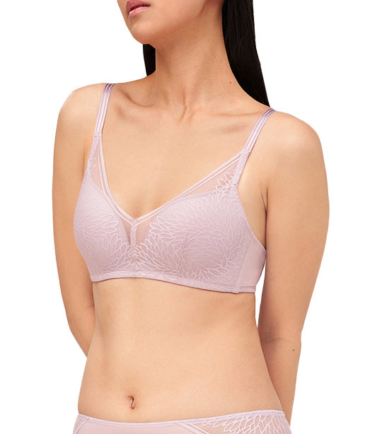Style Leafy Non Wired Padded Bra Iris