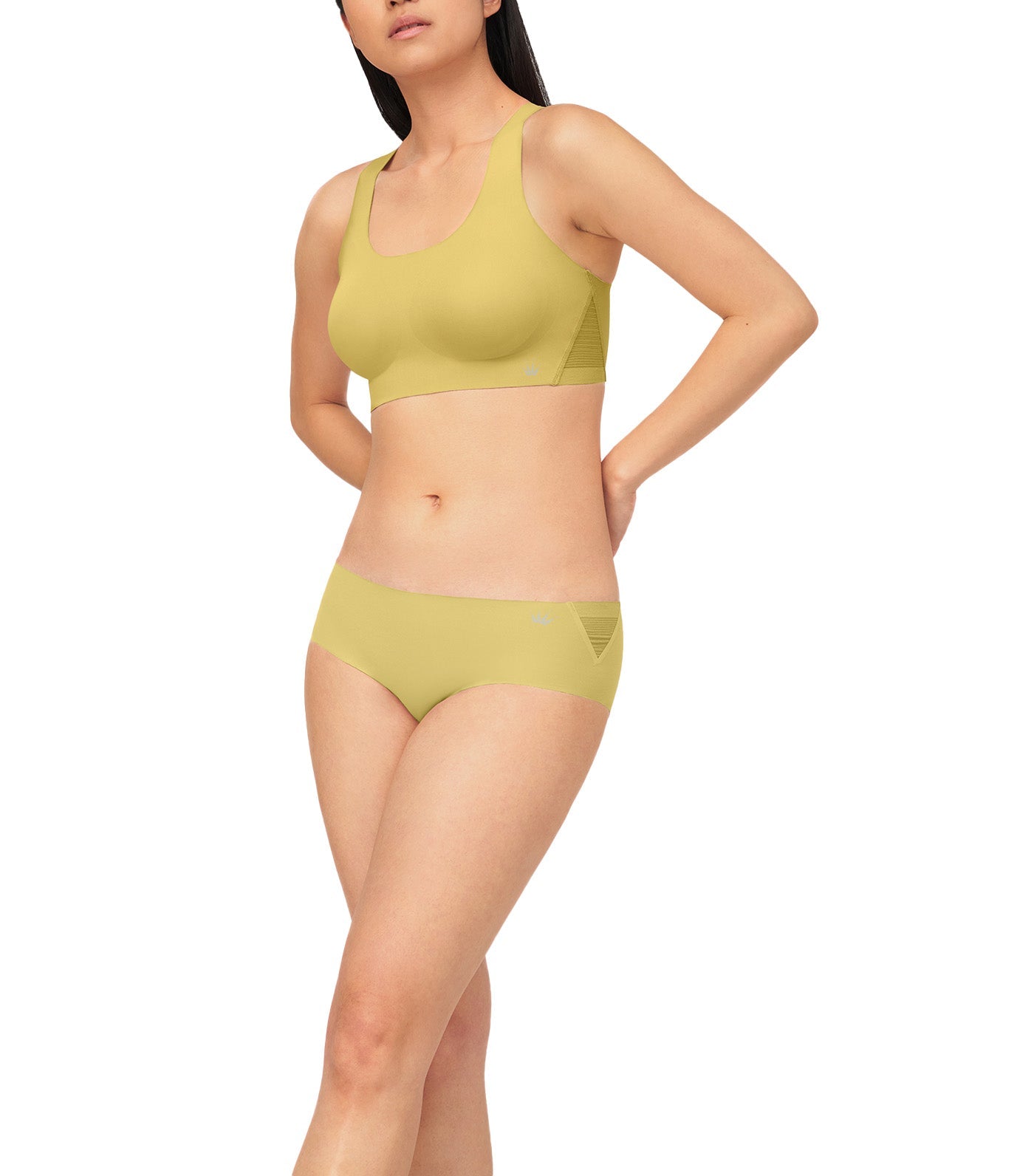 Flex Smart Non-Wired Padded Pull On Bra Moss Light