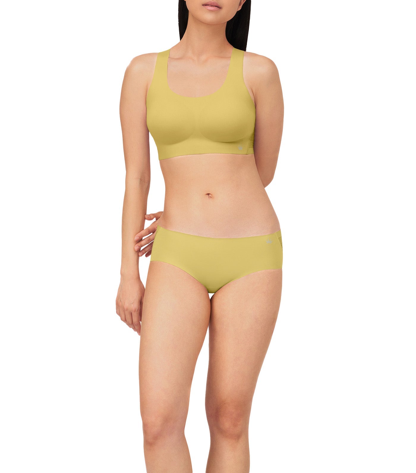 Flex Smart Non-Wired Padded Pull On Bra Moss Light
