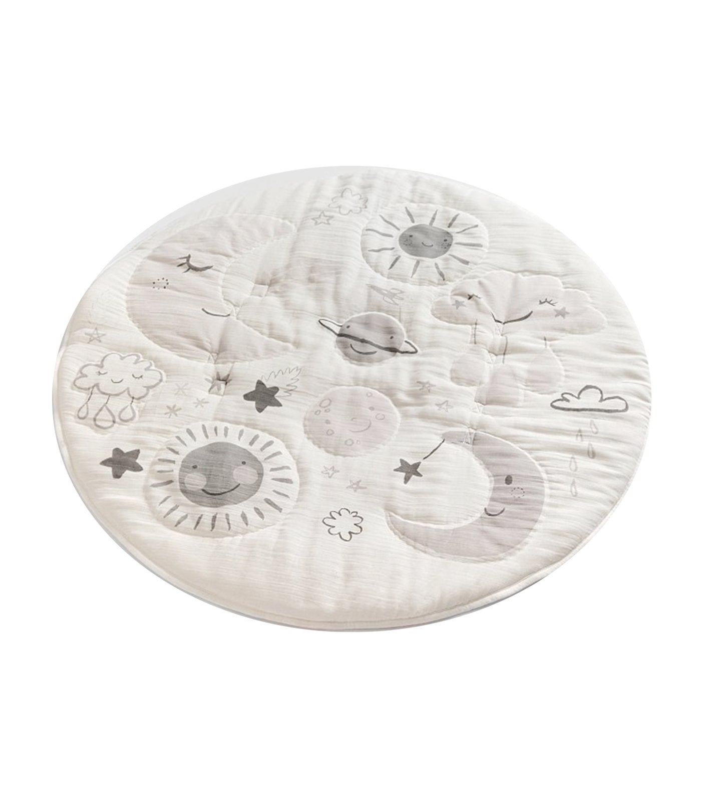 pottery barn kids skye moon and stars muslin travel play mat