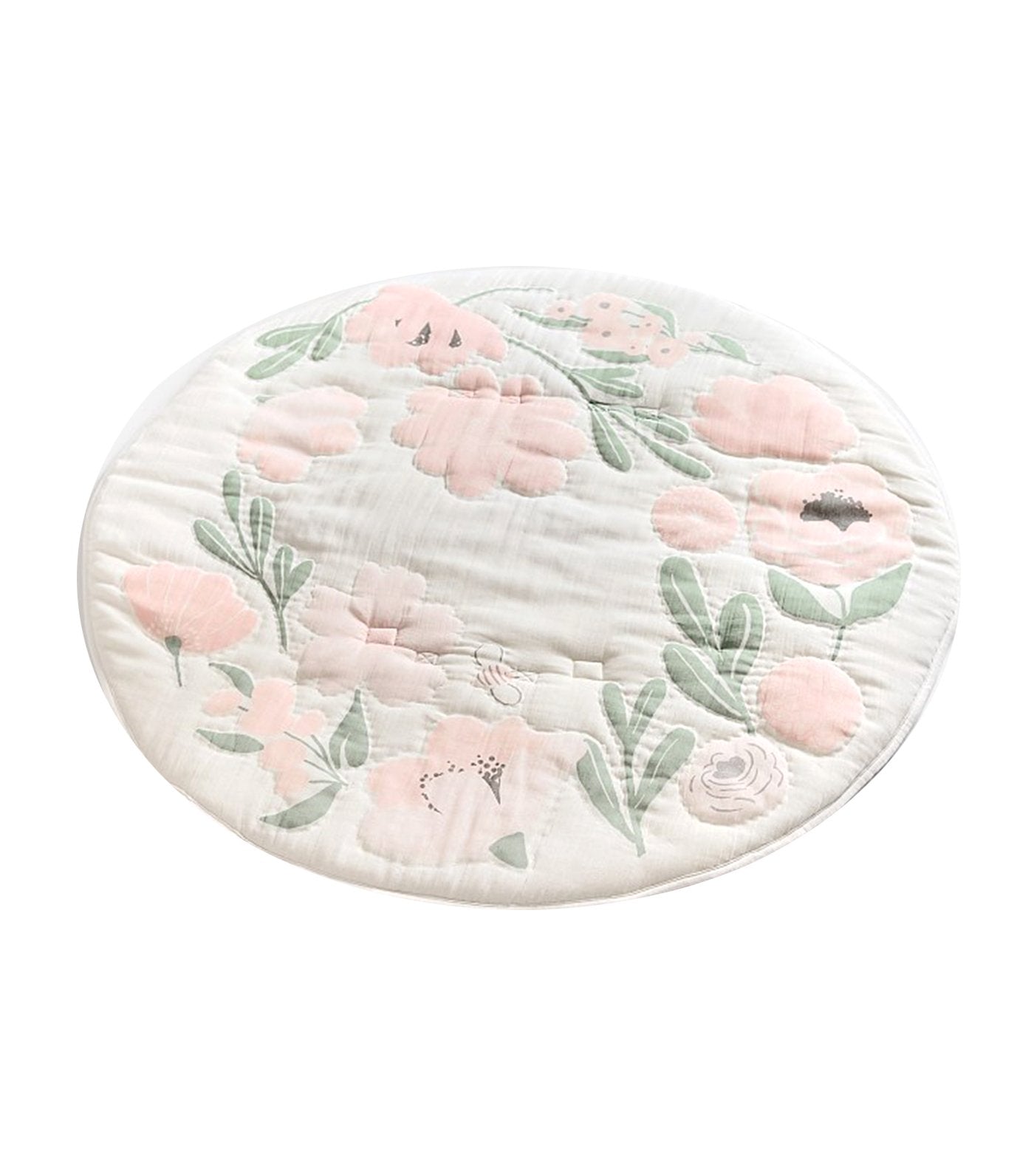 pottery barn kids meredith floral muslin travel play mat