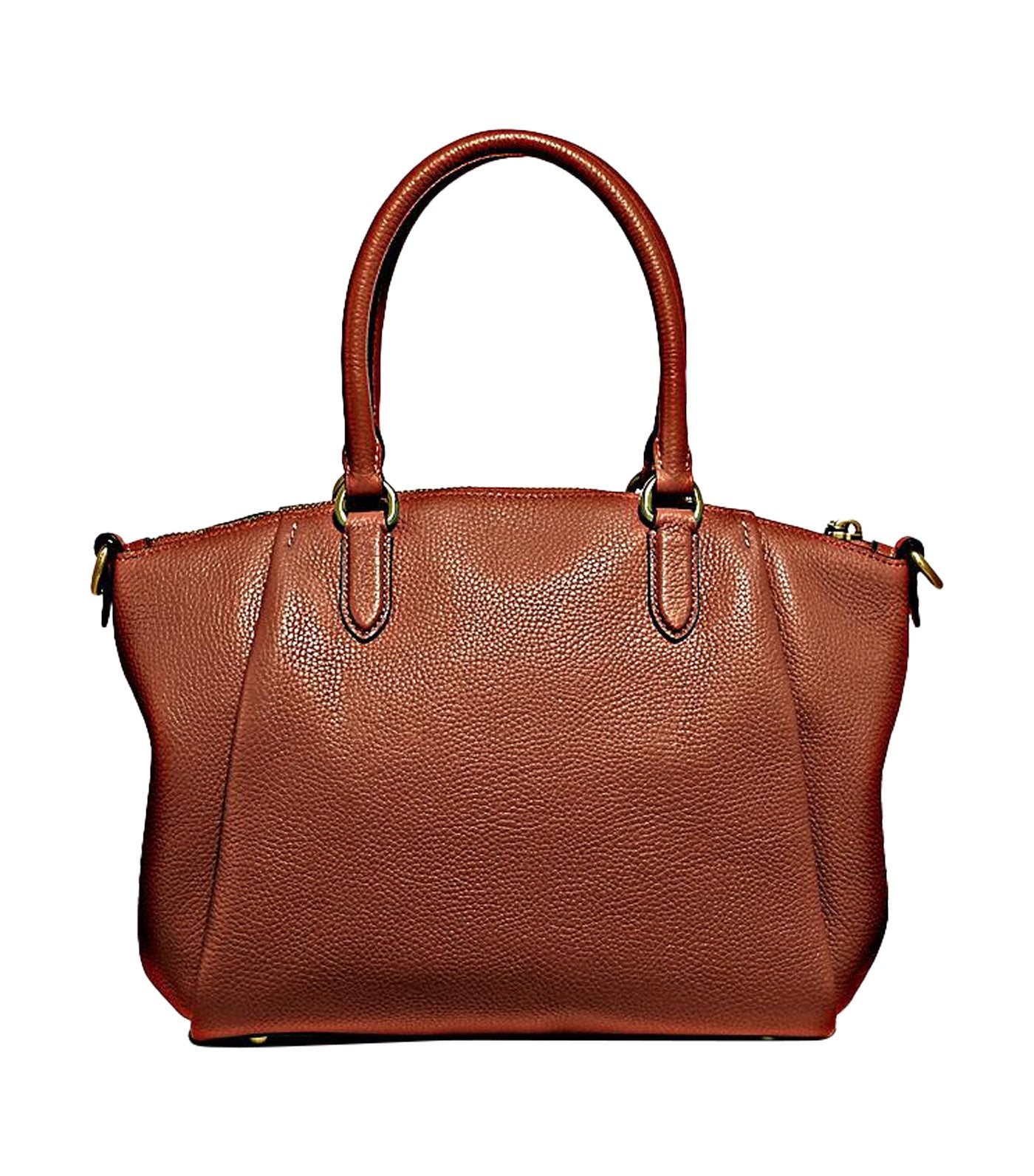 Coach Brown outlet Elise Leather Satchel