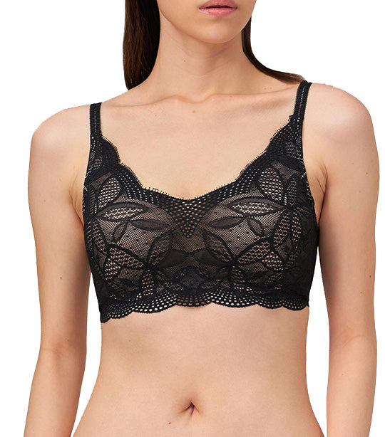 Aqua Jade NonWired PushUp Bra Black